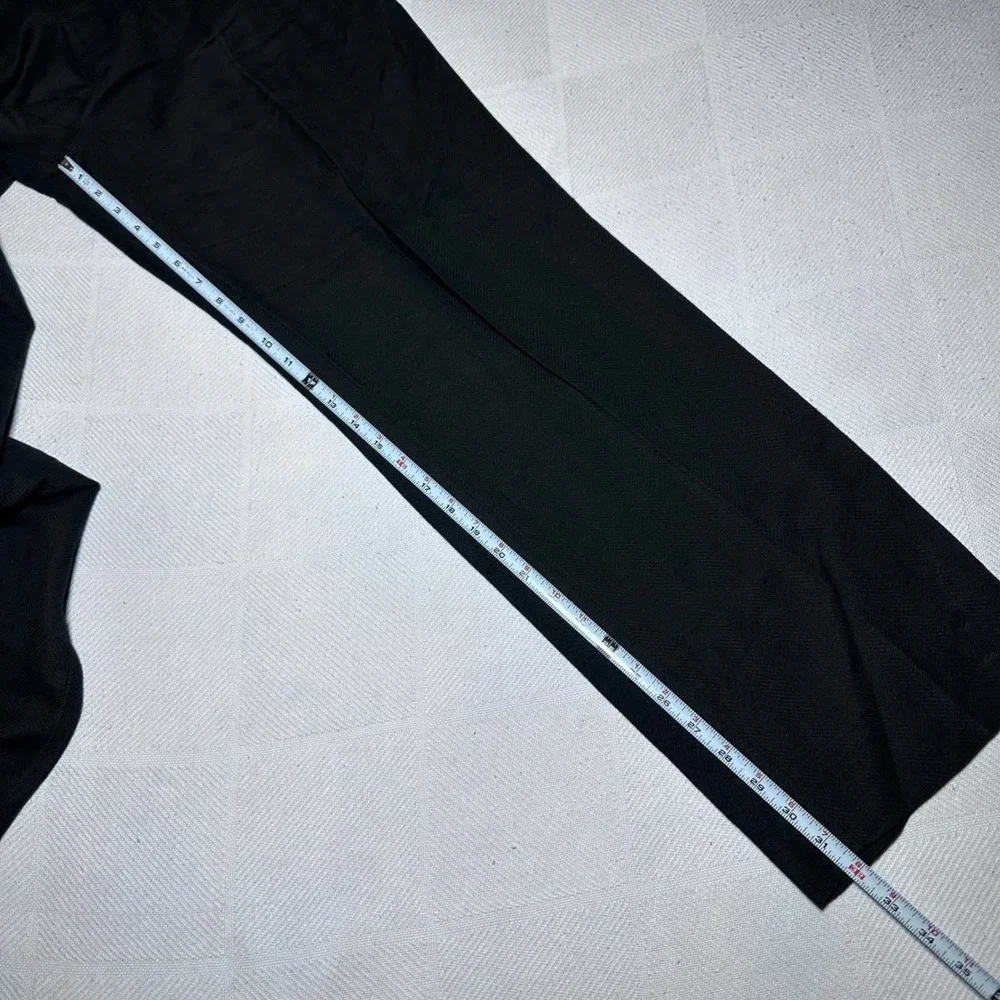 NEW Banana Republic Relaxed Wide Leg Pant 34x32 Pleated Linen Cotton Herringbone